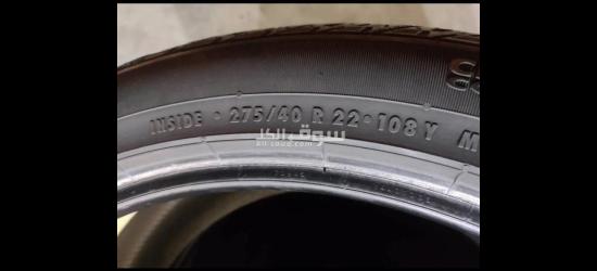 275/40/22#continental tyre - 2