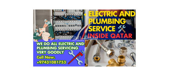 electric and plumbing servicing inside Qatar - 2
