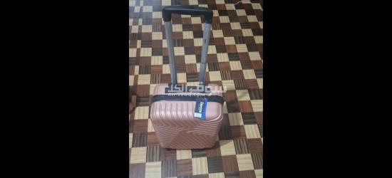 Travel bag hard shell rose gold wheel luggage suitcase - 6